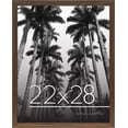 thumbnail image 1 of Americanflat 22x28 Poster Frame in Mahogany - Composite Wood with Polished Plexiglass - Horizontal and Vertical Formats for Wall with Included Hanging Hardware, 1 of 4