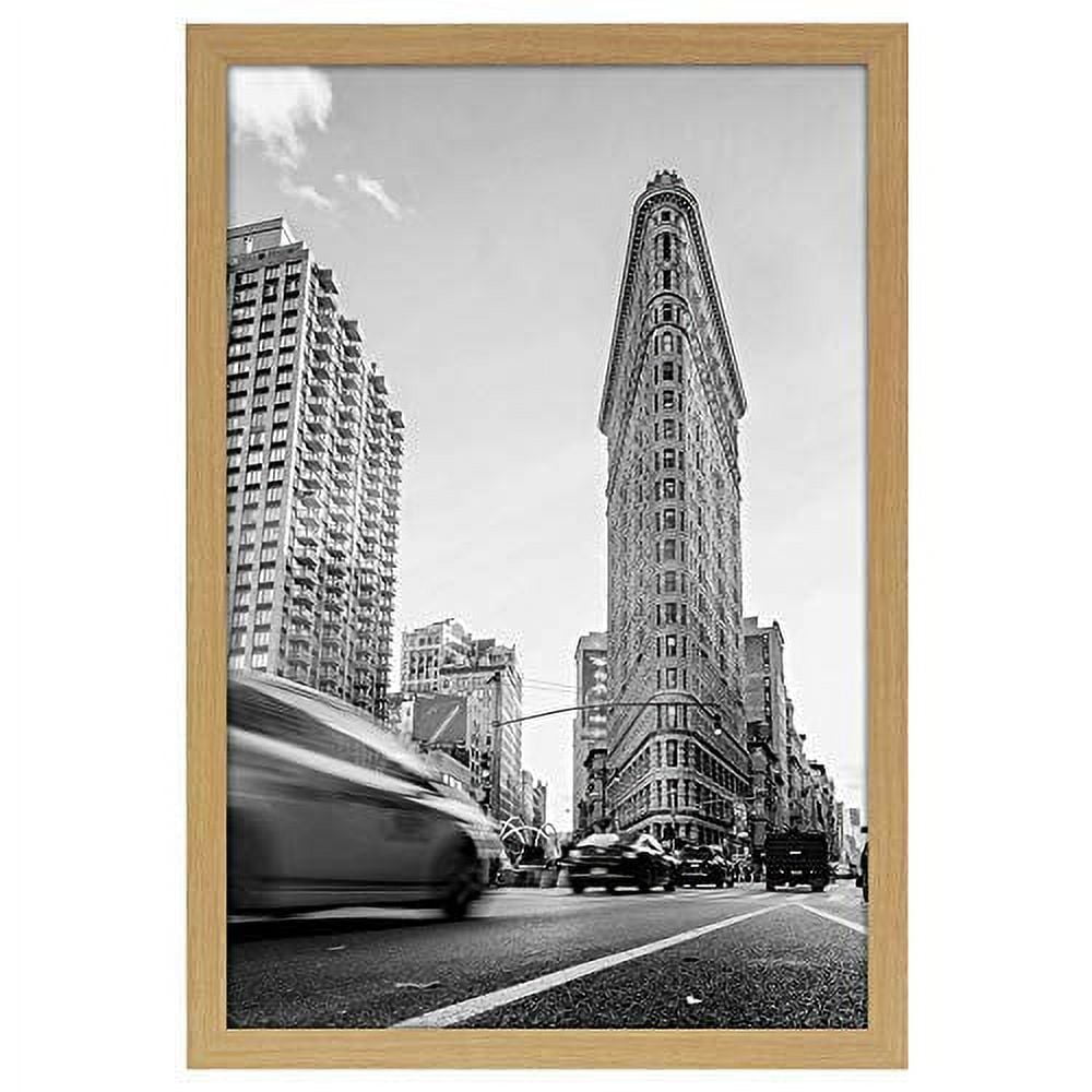 Americanflat 12x18 Poster Frame in Black with Polished Plexiglass - Thin  Border 12 X 18 Inch Large Picture Frame for Wall, Poster Frames in  Horizontal or Vertical Format 
