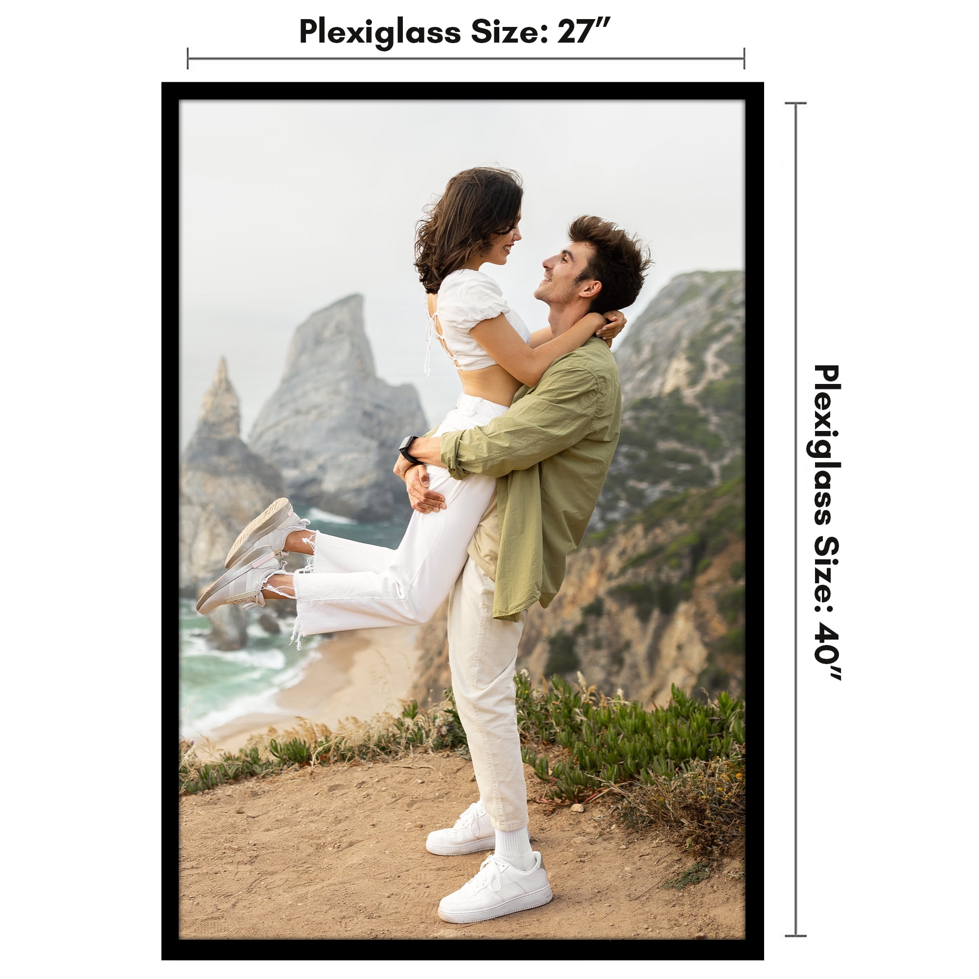 Americanflat 27x40 Poster Frame Perfect for Photos and Artwork