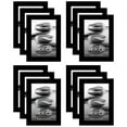 thumbnail image 1 of Americanflat 4" x 6" Picture Frame Set to Enhance Wall Decor - Black - 12 Pack, 1 of 8
