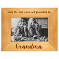 thumbnail image 1 of Americanflat 4x6 Frame engraved grandma photos sized inches elegant natural design construction photographs blonde, 1 of 6
