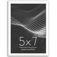 thumbnail image 1 of Americanflat 5" x 7" Picture Frame - Modern Design, Shatter-Resistant Glass, PVC Frame - White, 1 of 7