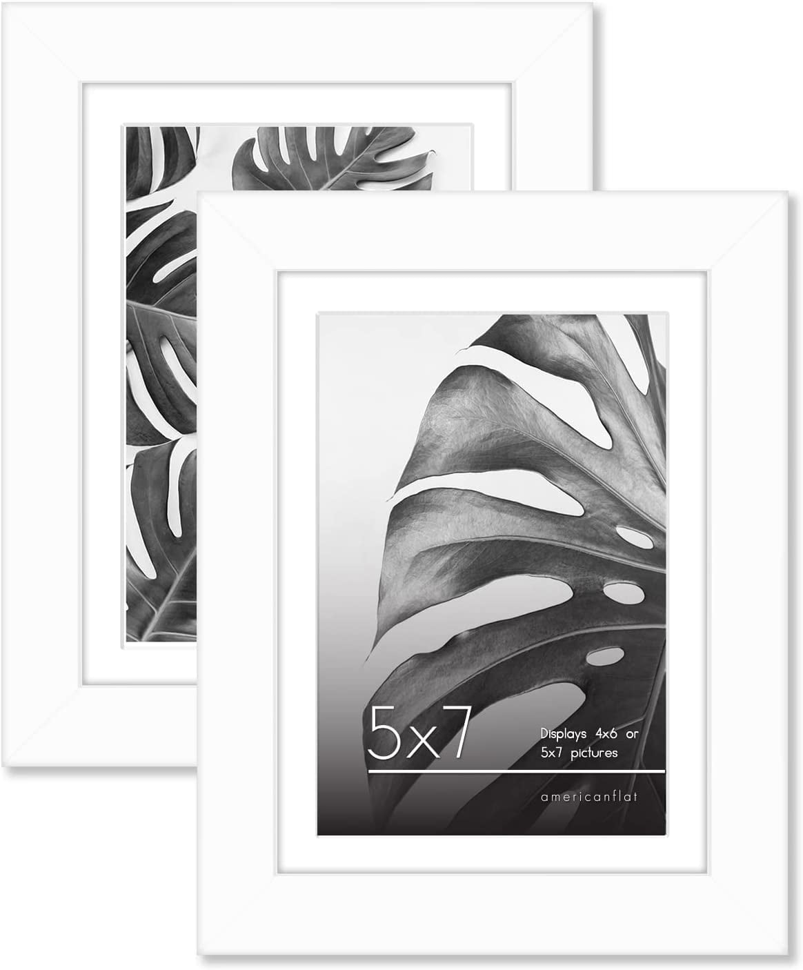 Americanflat 6-Pack Black Picture Frame Set