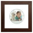 thumbnail image 1 of Americanflat 6" x 6" with Round-Shaped Mat - Walnut, 1 of 8