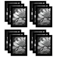 thumbnail image 1 of Americanflat 6" x 8" Picture Frame Set to Enhance Wall Decor - Black - 12 Pack, 1 of 8