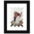 thumbnail image 1 of Americanflat 6" x 8" Picture Frame with Wavy Mat - Black, 1 of 9