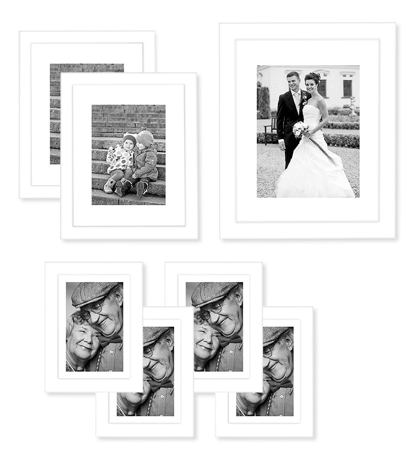 https://i5.walmartimages.com/seo/Americanflat-7-Piece-White-Gallery-Wall-Picture-Frame-Set-Mats-11x14-8x10-5x7-Composite-Wood-Shatter-Resistant-Glass-Horizontal-Vertical-Formats-Tabl_d5224b42-7419-497c-bf5d-8cd3877988b3.bc361437508649c315f7b4ac81cd4870.jpeg