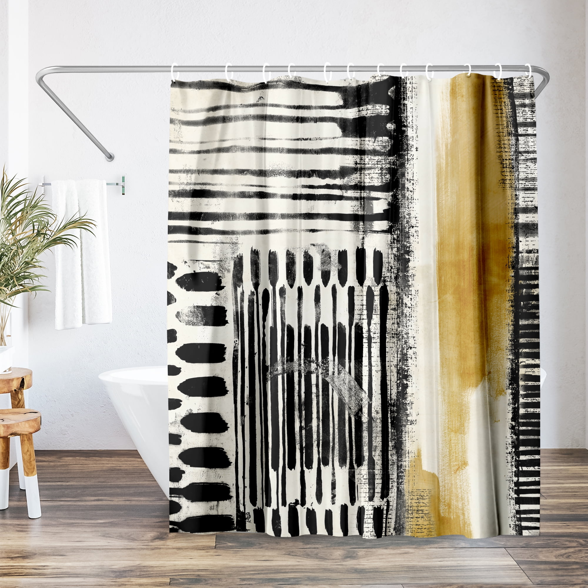 Americanflat 71" x 74" Shower Curtain, No Borders IV by PI Creative Art