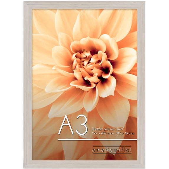 Americanflat 8.5" x 11.7" Lightwood Poster Frame