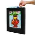 thumbnail image 1 of Americanflat 8.5x11 Kids Art Frame Holds 25 Artworks - Slide-In Picture Frame with One Opening and Art Storage - Black, 1 of 7