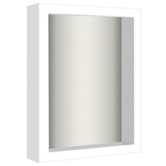 Americanflat 8.5x11 Shadow Box Frame, White
