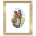 thumbnail image 1 of Americanflat 8" x 10" Picture Frame with Oval-Shaped Mat - Gold, 1 of 8