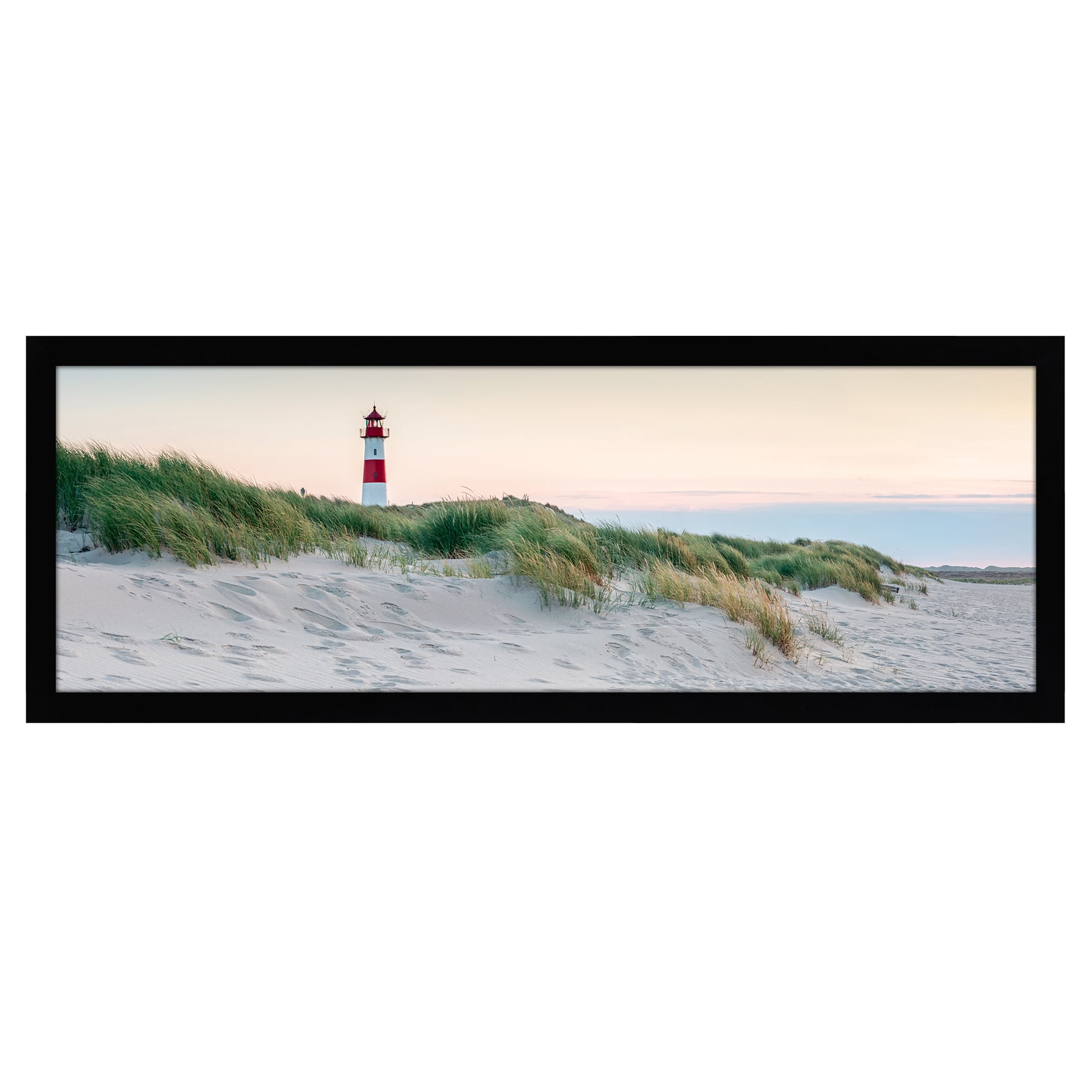 Americanflat 8x24 Picture Frame In Black Composite Wood With Shatter americanflat-8x24-picture-frame-in-black-composite-wood-with-shatter