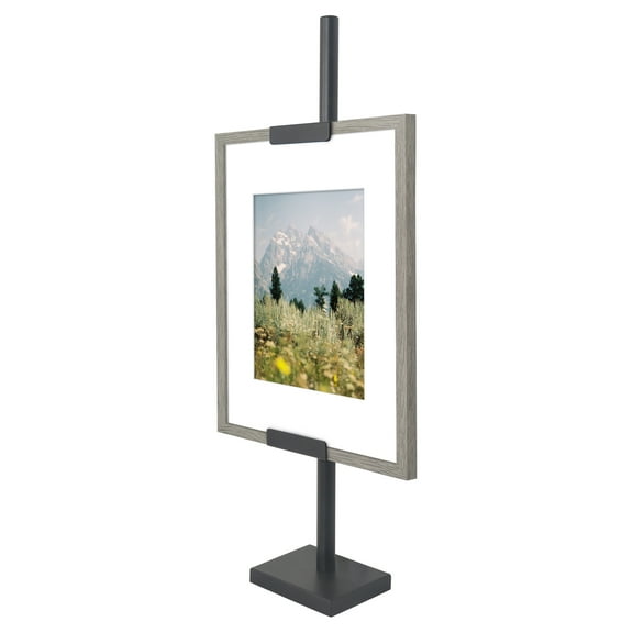 Americanflat Easel Stand - Adjustable Frame Stand - 28" - Black