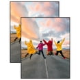 thumbnail image 1 of Americanflat 16x20 Front Loading Picture Frame with Shatter-Resistant Glass 2 Pack Metropolitan Photo - Black, 1 of 7
