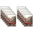 thumbnail image 1 of Americanflat Front Loading Picture Frame Set - 4x6 - Black - 12 Pack, 1 of 7