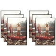 thumbnail image 1 of Americanflat 5x7 Front Loading Picture Frame with Shatter-Resistant Glass 6 Pack Metropolitan Photo - Black, 1 of 8