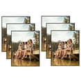thumbnail image 1 of Americanflat Front Loading Picture Frame Set - 8x10 - Black - 6 Pack, 1 of 7