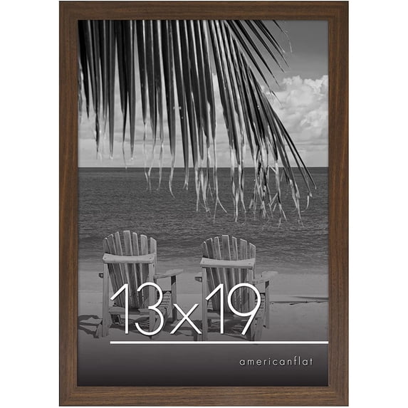 Americanflat Picture Frame, Walnut