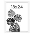 thumbnail image 1 of Americanflat 18x24 Picture Frame with Polished Plexiglass Wide Photo Frames Vertical Horizontal Epic - White, 1 of 7