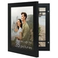 thumbnail image 1 of Americanflat 8x10 Picture Frame with Shatter-Resistant Glass Storage Quick Change Frames Holds Photos - Black, 1 of 8