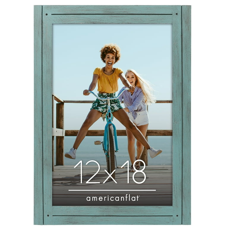 12X18 Rustic Blue Picture Frame 12X18 Rustic Blue Picture Frame