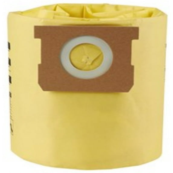 Americas Choice TYPE D Fine dust/high efficiency filter bags. Fits most Shop-Vac 4 Gallon Vacs. Great for drywall, cement, lint, dust and cold ashes particles. Part # 9196400 (3 PACK)