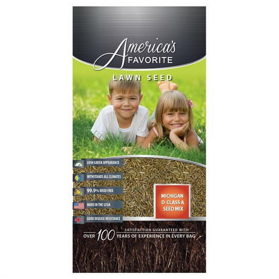 Americas Favorite 50211 50 lbs Red & Orange Michigan D Class A Seed Mix