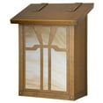 thumbnail image 1 of Americas Finest Lighting AF-3011-WB-HN Gamble Verical Mailbox, Honey - Warm Brass, 1 of 1