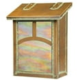 thumbnail image 1 of Americas Finest Lighting AF-3021-NV-GI Arch Verical Mailbox, Gold Iridescent - New Verde, 1 of 1