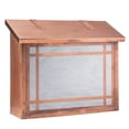 thumbnail image 1 of Americas Finest Lighting AF-3043-OP-WW Summit Large Mailbox, Wispy White - Old Penny, 1 of 1