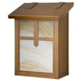 thumbnail image 1 of Americas Finest Lighting AF-3051-WB-HN Arrow Verical Mailbox, Honey - Warm Brass, 1 of 1