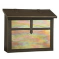 thumbnail image 1 of Americas Finest Lighting AF-3053-BZ-GI Arrow Large Mailbox, Gold Iridescent - Architectural Bronze, 1 of 1