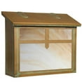 thumbnail image 1 of Americas Finest Lighting AF-3053-NV-HN Arrow Large Mailbox, Honey - New Verde, 1 of 1