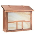 thumbnail image 1 of Americas Finest Lighting AF-3063-OP-HN Cloud Lift Large Mailbox, Honey - Old Penny, 1 of 1