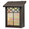 thumbnail image 1 of Americas Finest Lighting AF-3071-BZ-GI Window 1 Verical Mailbox, Gold Iridescent - Architectural Bronze, 1 of 1