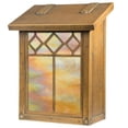 thumbnail image 1 of Americas Finest Lighting AF-3071-WB-GI Window 1 Verical Mailbox, Gold Iridescent - Warm Brass, 1 of 1
