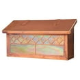 thumbnail image 1 of Americas Finest Lighting AF-3072-OP-GI Window 1 Horizontal Mailbox, Gold Iridescent - Old Penny, 1 of 1