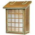 thumbnail image 1 of Americas Finest Lighting AF-3091-NV-HN Window 3 Verical Mailbox, Honey - New Verde, 1 of 1