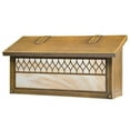 thumbnail image 1 of Americas Finest Lighting AF-3102-WB-HN Window 13 Horizontal Mailbox, Honey - Warm Brass, 1 of 1