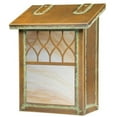 thumbnail image 1 of Americas Finest Lighting AF-3111-NV-HN Window 12 Verical Mailbox, Honey - New Verde, 1 of 1