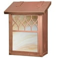 thumbnail image 1 of Americas Finest Lighting AF-3111-OP-HN Window 12 Verical Mailbox, Honey - Old Penny, 1 of 1