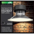 thumbnail image 1 of Americas Green Line - Mini Highbay Low Profile LED Highbay 50 Watt, 1 of 1