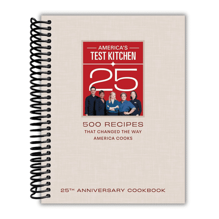 Americas Test Kitchen 25th Anniversary (Spiral Bound)