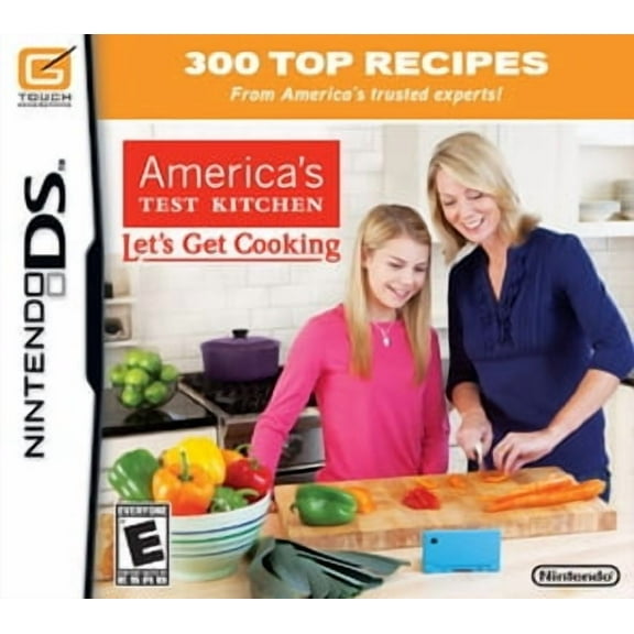 America's Test Kitchen: Let's Get Cooking Nintendo DS Game
