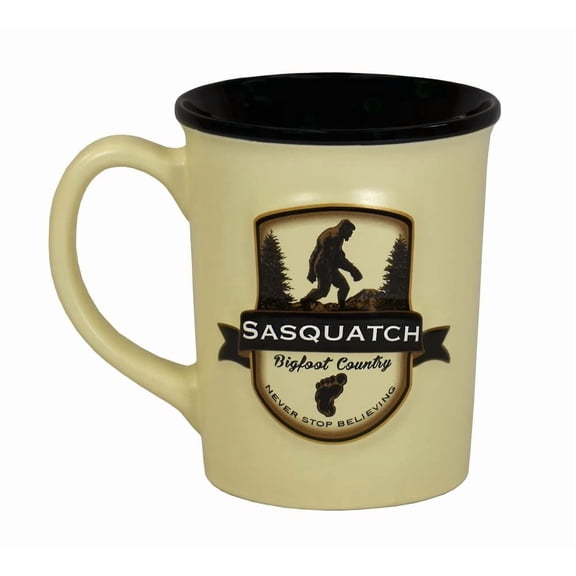 Americaware Big Foot Beige 18oz Emblem Mug