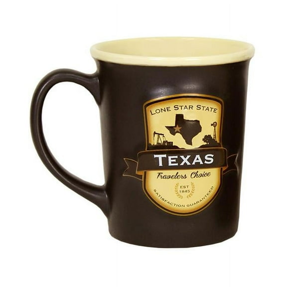 Americaware SEMTXS01 Texas Emblem Mug