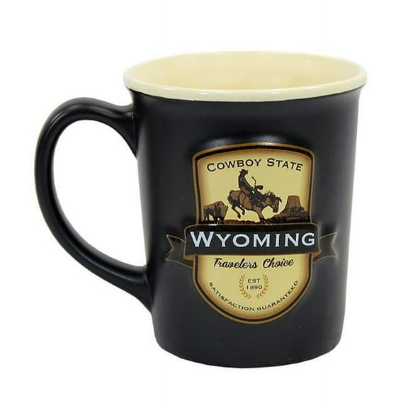 Americaware SEMWYO01 Wyoming Emblem Mug
