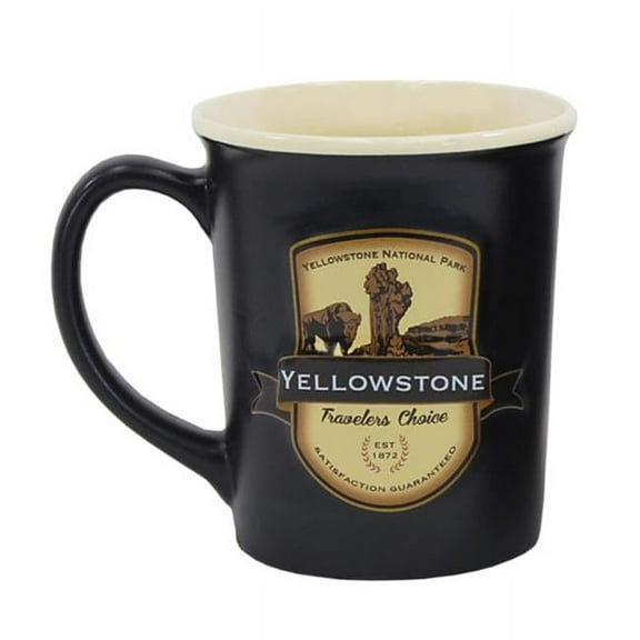 Americaware - Yellowstone Souvenir Ceramic Coffee Mug / Cup - 18oz