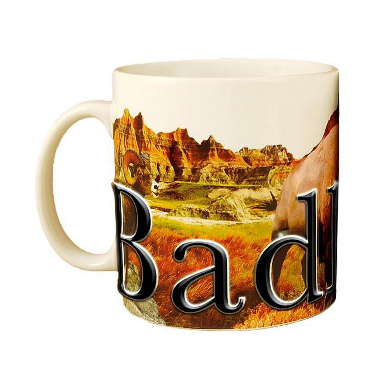 Coffee Mugs New York Americaware Rhode Island 18oz. Color Relief Coffee Mug  - Souvenir Gift, 3D Raised Design Eore Mug